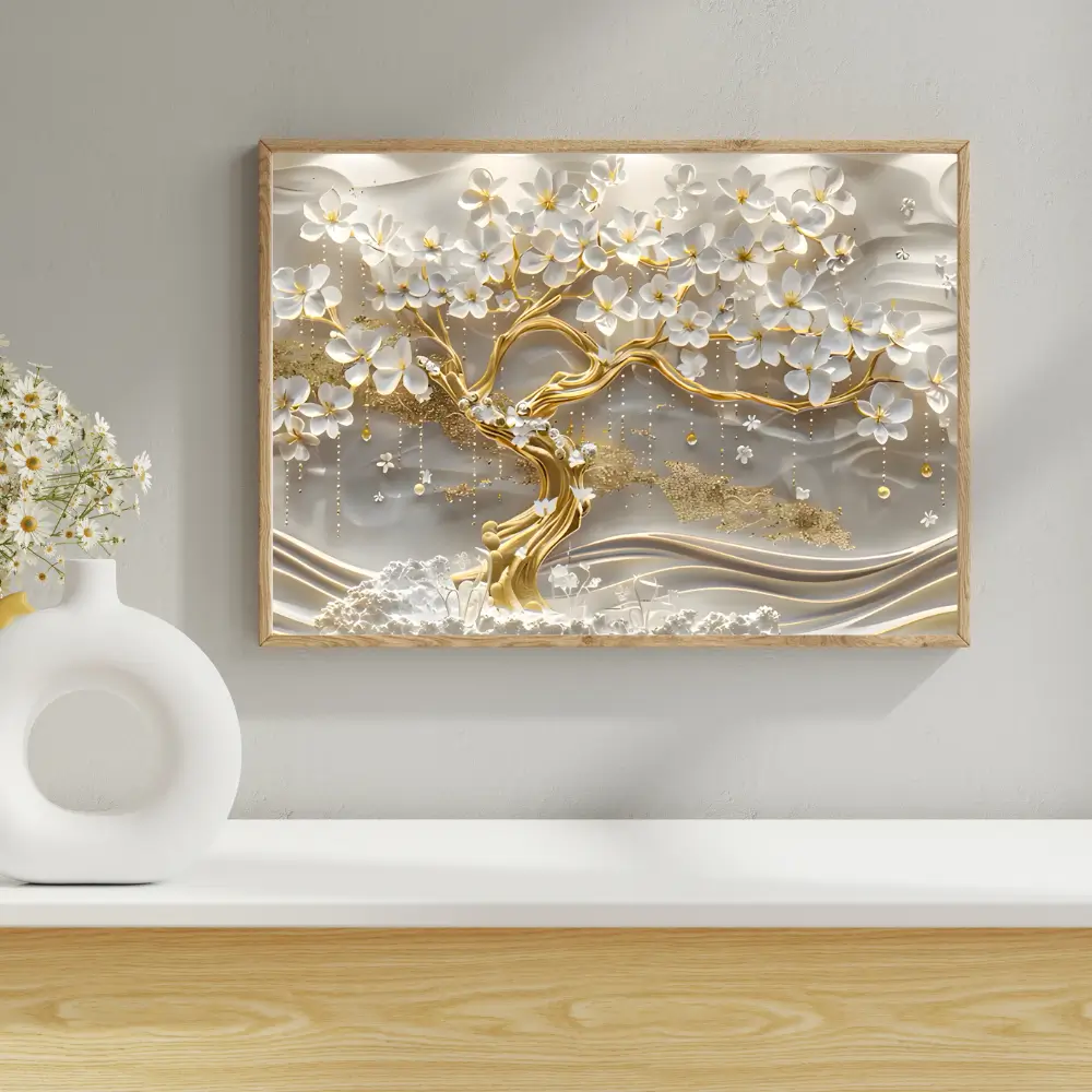 Symphony of Gold and White - Image 4